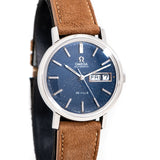 vintage omega blue dial deville ww