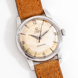vintage omega seamaster ww, on its back