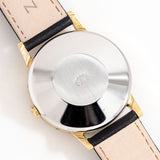 vintage zodiac triple date moon phase ww, case back