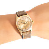 1959 Vintage Rolex Oyster Perpetual Ref. 1013 Solid 18k Yellow Gold Watch (# 15144)