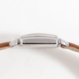 1952 Vintage Omega Cioccolatone Ref. 3950-6 23 Automatic Square Shaped Stainless Steel Watch (# 15989)