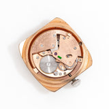 1952 Vintage Omega Cioccolatone Ref. 3950-6 23 Automatic Square Shaped Stainless Steel Watch (# 15989)