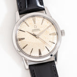 1958 Vintage Omega Linen Dial Ref. 14773-SC-61 Stainless Steel Watch (# 15990)