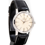 1958 Vintage Omega Linen Dial Ref. 14773-SC-61 Stainless Steel Watch (# 15990)