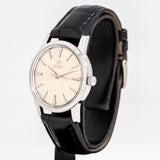 1958 Vintage Omega Linen Dial Ref. 14773-SC-61 Stainless Steel Watch (# 15990)