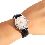 1958 Vintage Omega Linen Dial Ref. 14773-SC-61 Stainless Steel Watch (# 15990)