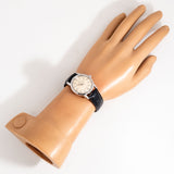 1958 Vintage Omega Linen Dial Ref. 14773-SC-61 Stainless Steel Watch (# 15990)
