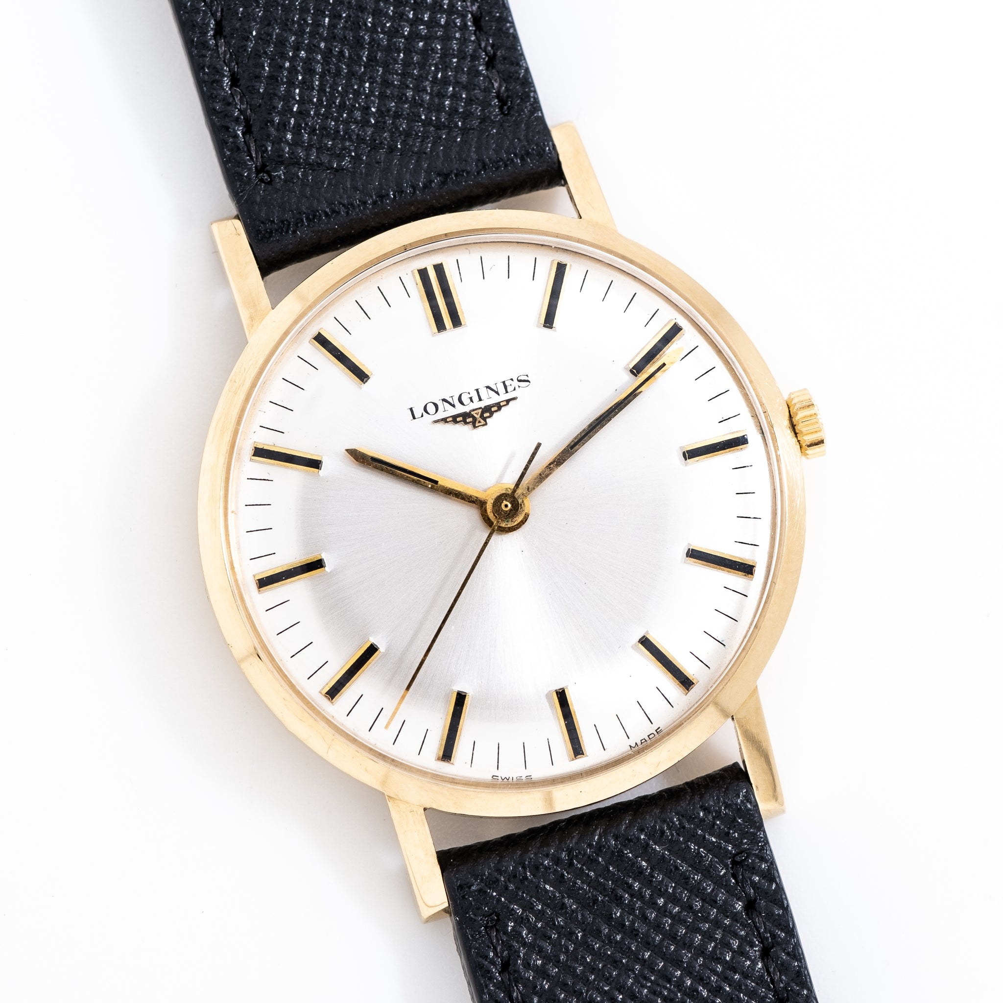 1969 Vintage Longines Ref. 8541 2 in Solid 18k Yellow Gold