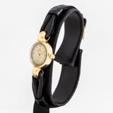 vintage ladies rolex precision ww, side of the case with crown