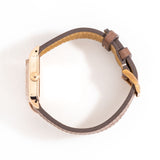 1935 Vintage Rolex Square Shaped Chronometer Ref. 3777 in Solid 14k Rose Gold (# 16000)