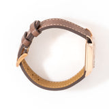 1935 Vintage Rolex Square Shaped Chronometer Ref. 3777 in Solid 14k Rose Gold (# 16000)