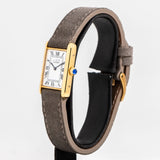 vintage cartier tank must de mens sized ww, side of the case with crown