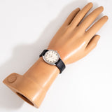 vintage universal geneve white shadow ww, wrist shot overview