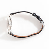 1970's Vintage Vulcain Oval-shaped Sterling Silver Watch ( #16005)