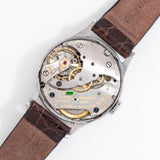 1940's Vintage Cartier EWC Movement Stainless Steel Watch (# 15157)