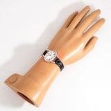 1970's Vintage Vulcain Oval-shaped Sterling Silver Watch ( #16005)