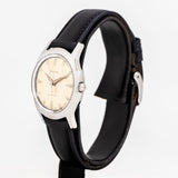 vintage bulova cushion ww, side of the case