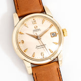 vintage omega seamaster calendar ww, on its back