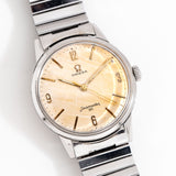 vintage omega seamaster 30 ww, on its back