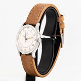 1944 Omega Automatic ww, side of the case with crown view