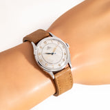 1944 Omega Automatic ww, wrist shot close up