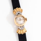 1950's Vintage Ladies Omega in Solid 18k Yellow Gold (# 15166)