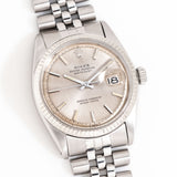 vintage rolex datejust unique dial ww, on its back