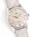 vintage omega seamster cross hair dial ww, on its back