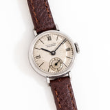 vintage movado ladies ww, on its back