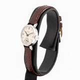 vintage movado ladies ww, side of the case with crown view