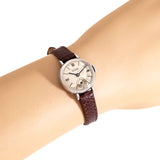 vintage movado ladies ww, wrist shot close up