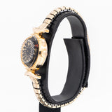 1990's Vintage Ladies Ernest Borel Cocktail Watch in 18k Yellow Gold over Stainless Steel (# 15191)