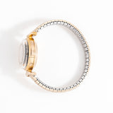 1990's Vintage Ladies Ernest Borel Cocktail Watch in 18k Yellow Gold over Stainless Steel (# 15191)