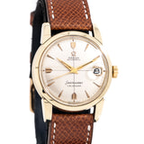 1955 Vintage Omega Seamaster Calender Ref. 2849-1 SC 14k Yellow Gold Capped Stainless Steel Watch ( #15192)