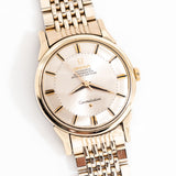 vintage omega constellation pie-pan ww, on its back