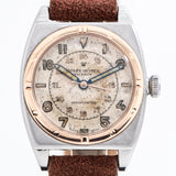 1944 Vintage Rolex Viceroy Ref. 3359 in 14K Rose Gold Bezel & Stainless Steel Watch (# 14353)