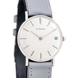 1960's Vintage Wittnauer Ultra Thin Ref. 69-258C 14k White Gold Filled Watch (# 15200)