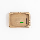vintage hamilton seneca ww, interior case back