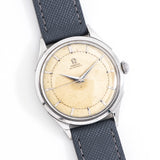 1952 Vintage Omega Waffle Dial Ref. 2637-4 SC Bumper Automatic in Stainless Steel (# 14366)