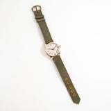 vintage longines ww, on its back