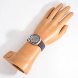 glycine automatic grey dial ww, wrist shot overview