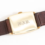 vintage omega tonneau ww, case back