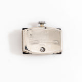 vintage omega curvex ww, interior case back with movement