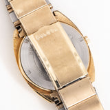 1970's Vintage Bulova Day Date Ref. 3340 Gold Plated Base Metal Watch (# 15218)