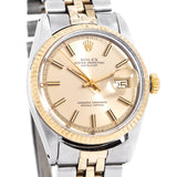 1971 Vintage Rolex Datejust Ref. 1601 Two-Tone Sigma Dial in 14k Yellow Gold & Stainless Steel (# 14373)