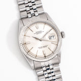 1963 Vintage Rolex Datejust SWISS ONLY Dial Ref. 1601 Stainless Steel Watch (# 15220)