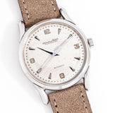 vintage iwc bombe ww, on its back