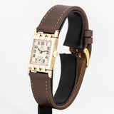 vintage omega square shaped ww, additional crown shot