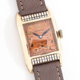 1940 Vintage Longines 10k Yellow Gold Filled Case with Rose Gold Accented Lugs (# 15224)