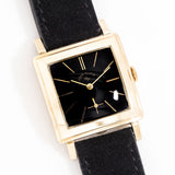 vintage elgin square shaped ww, on its back